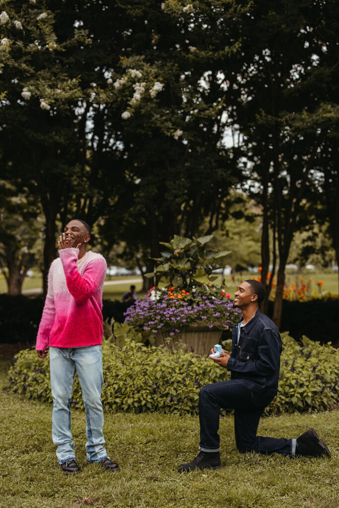 Epic surprise Nashville proposal