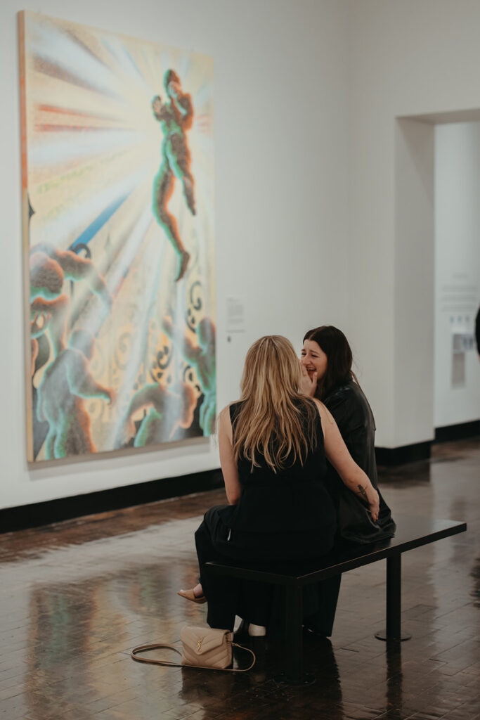 LGBTQIA+ proposal photos in downtown Nashville