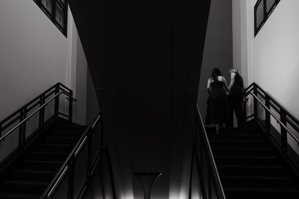 LGBTQIA+ proposal photos in downtown Nashville