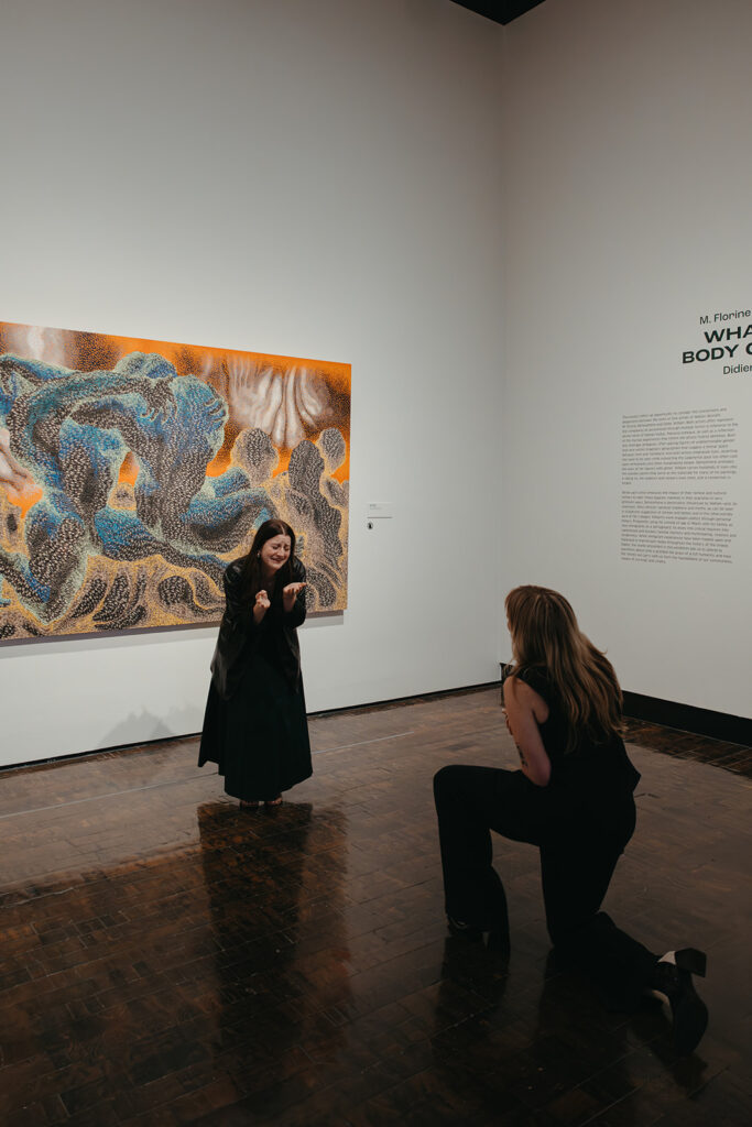 Woman proposes to her girlfriend at Frist Art Museum in downtown Nashville