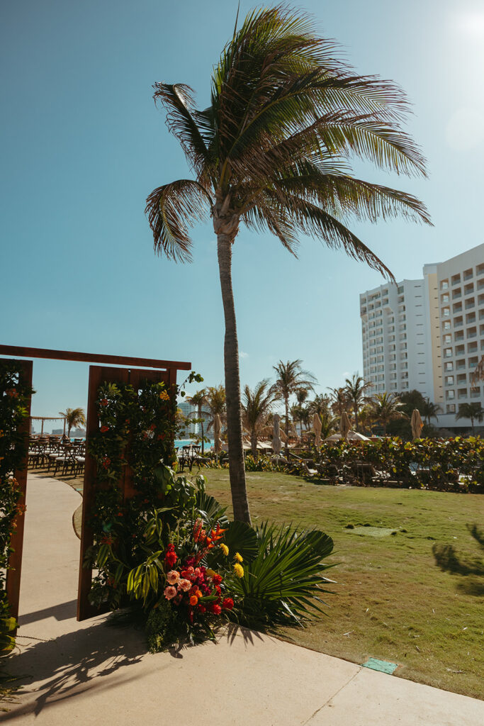Hyatt Ziva Cancun as captured by traveling wedding photographer