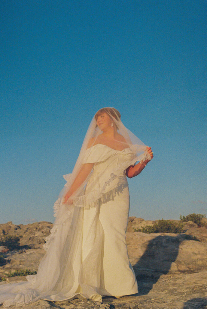 Cancun, Mexico bride captured by traveling wedding photographer